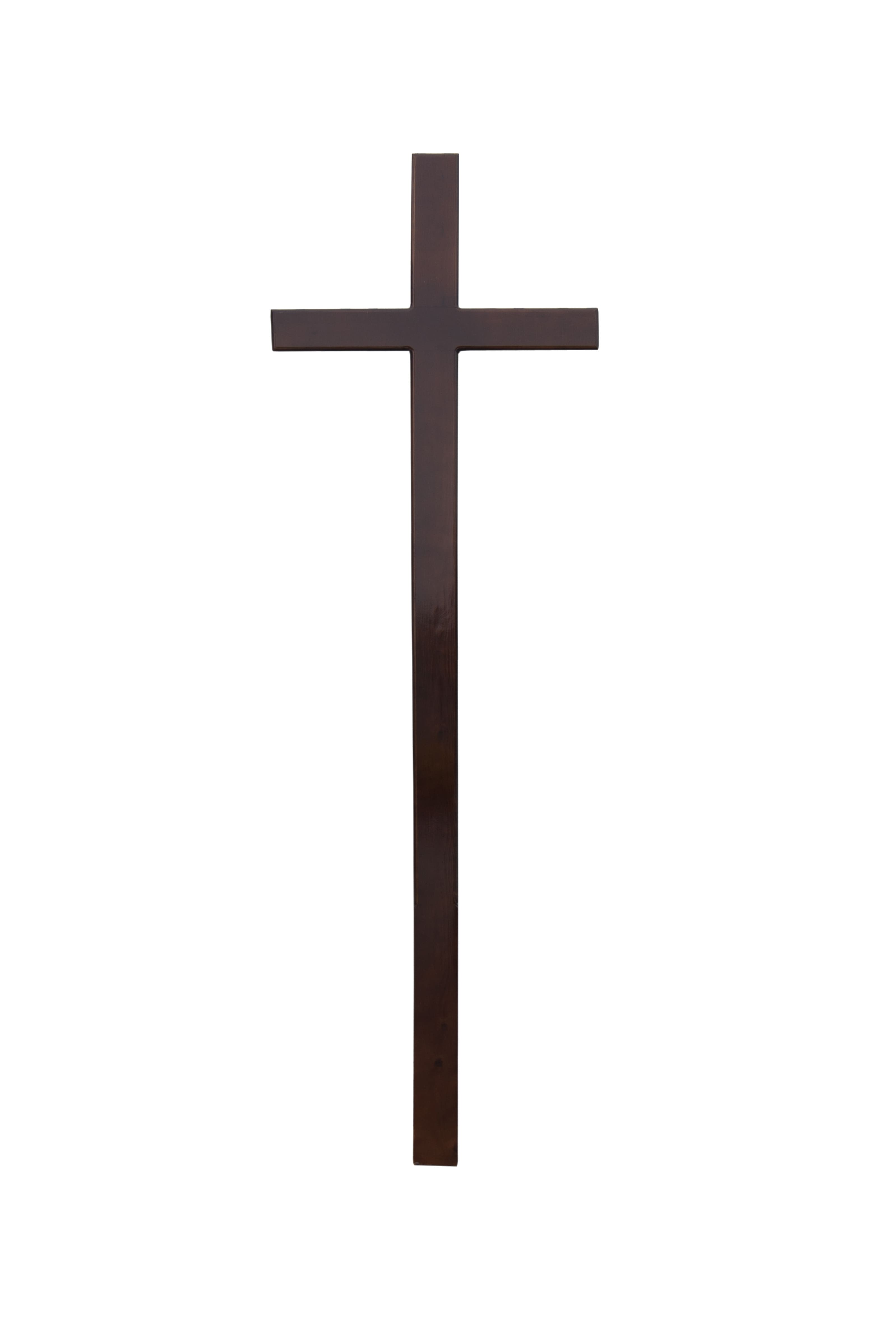 крест на могилу Католический темный
