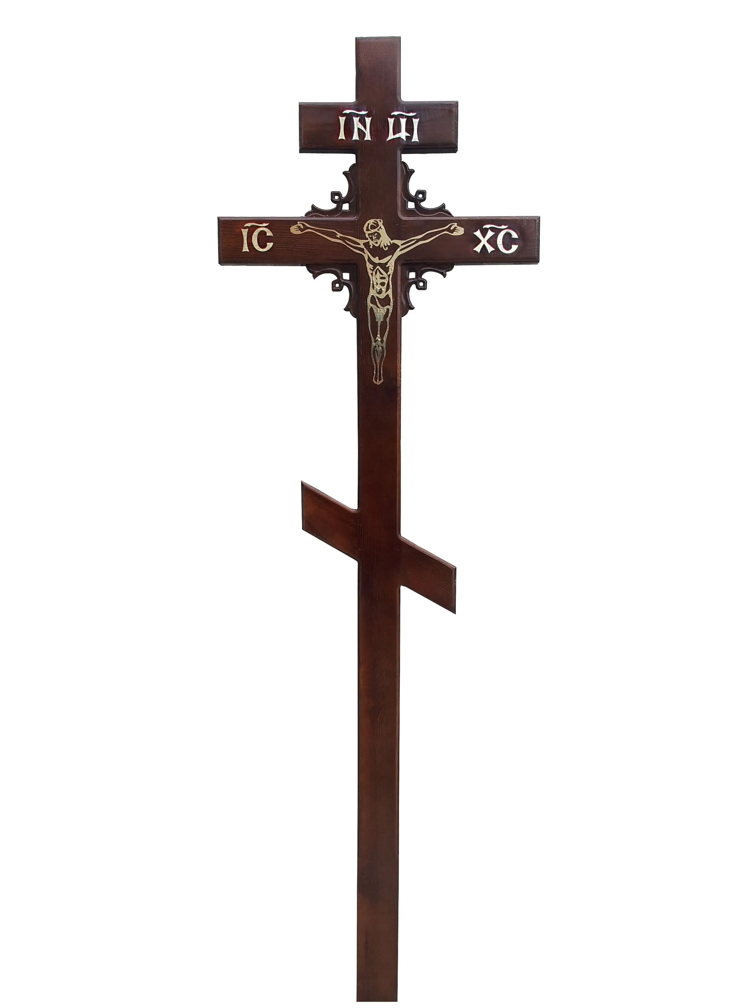 крест на могилу Угловой узор