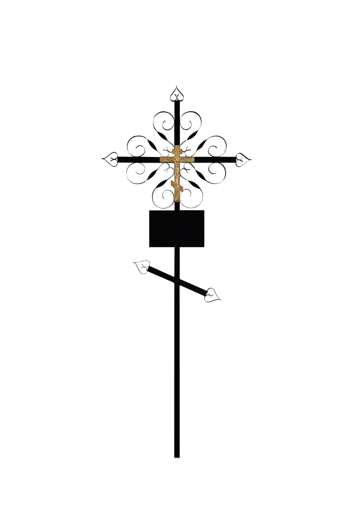 крест на могилу №2 Завиток