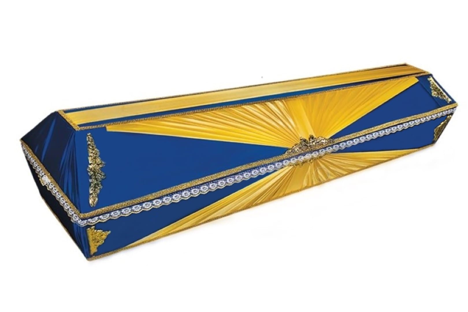 Гроб Бабочка атлас