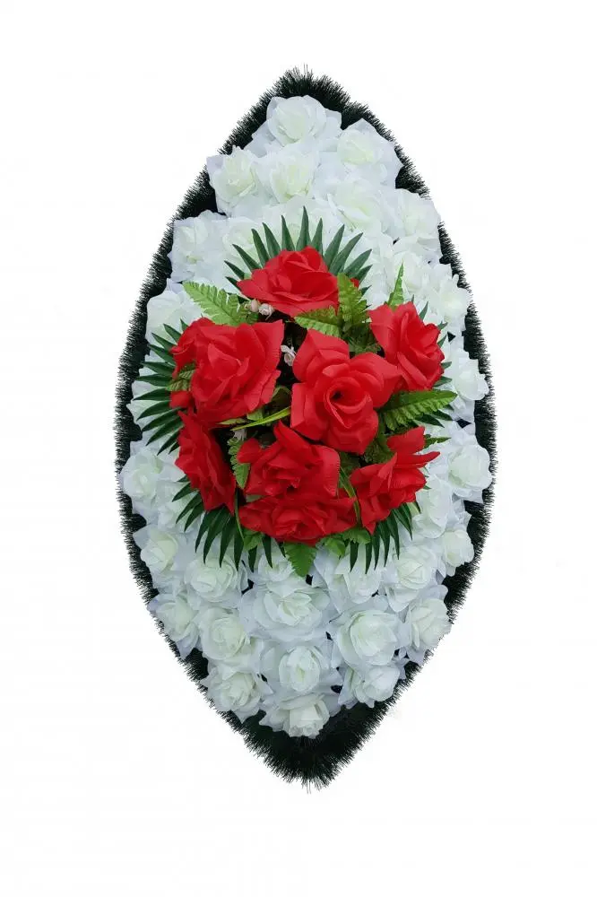 Венок из искусственных цветов Стандарт