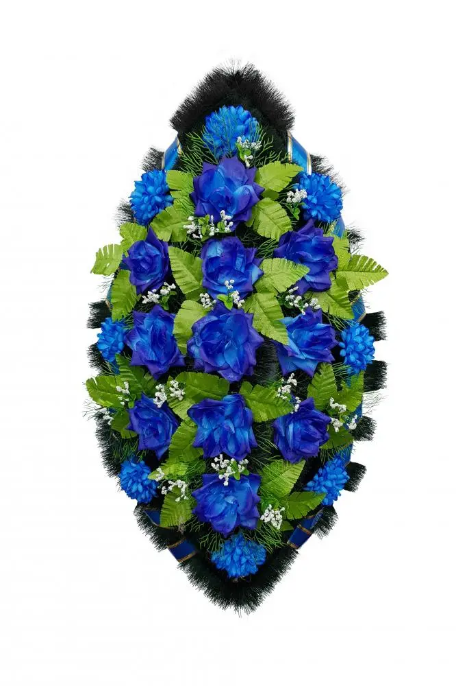 Венок из искусственных цветов Стандарт