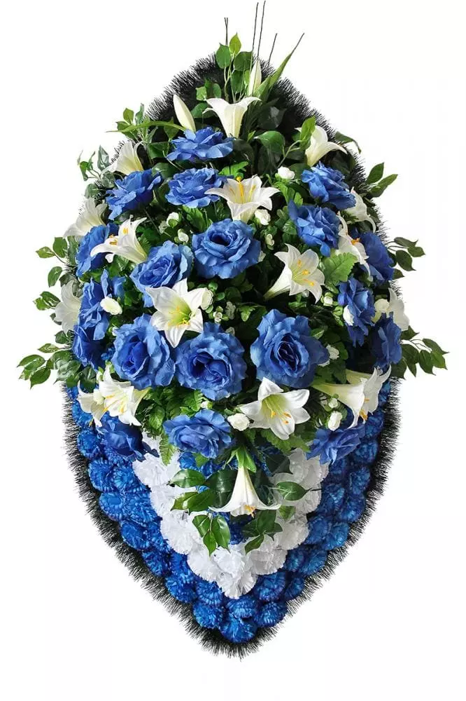 Венок из искусственных цветов Заказ